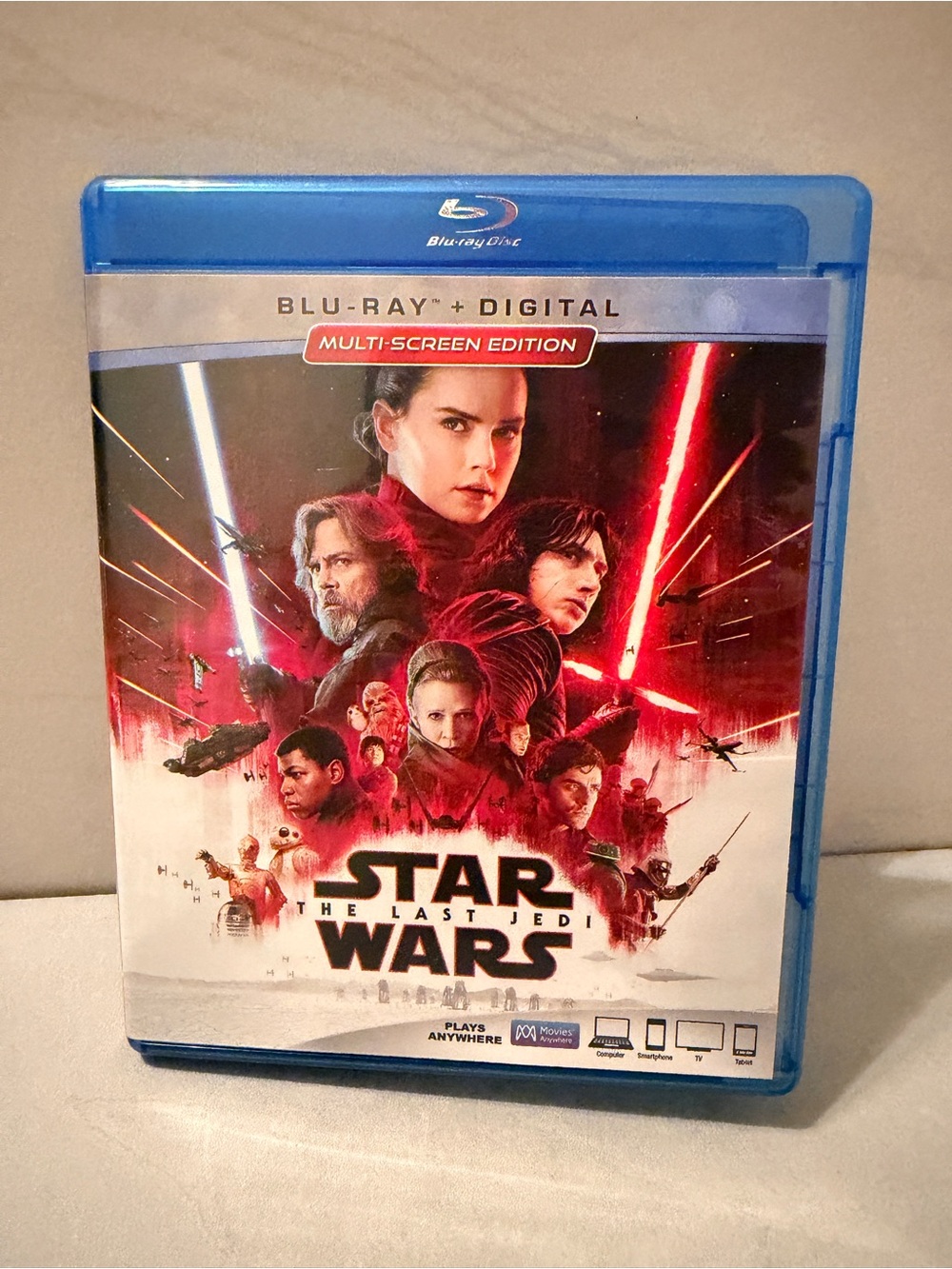 Lucasfilm Star Wars: The Last Jedi Blu-ray PG-13 2017 Multi-Screen + Digital